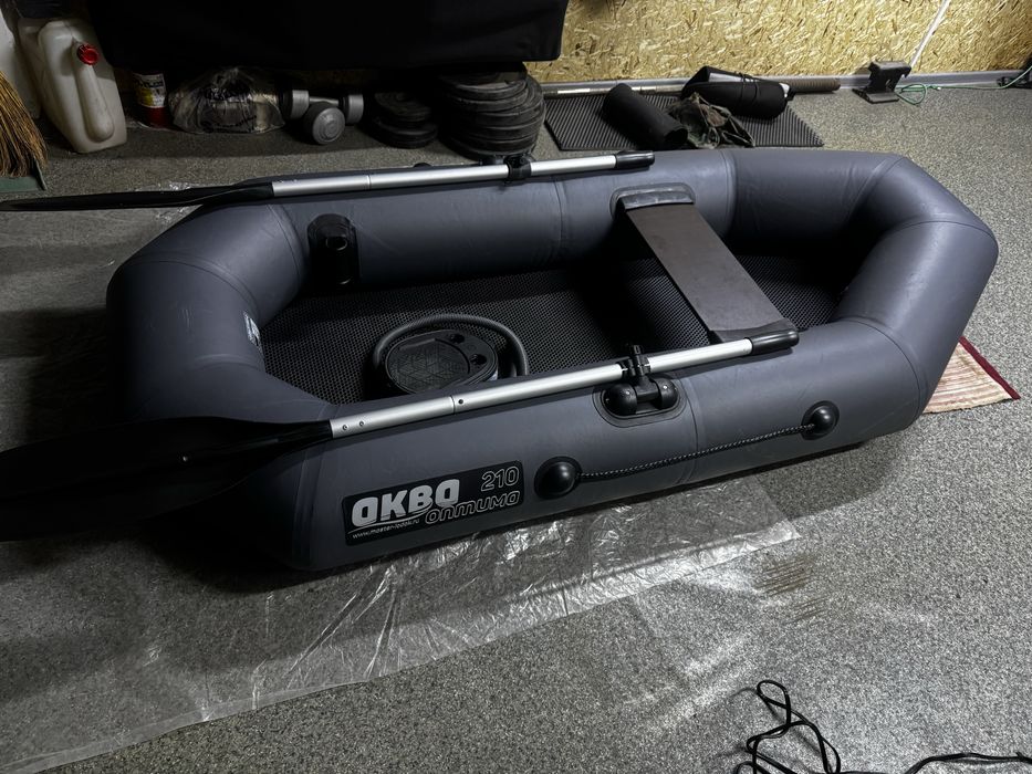 Лодка Пвх аква оптима 210 + дно eva