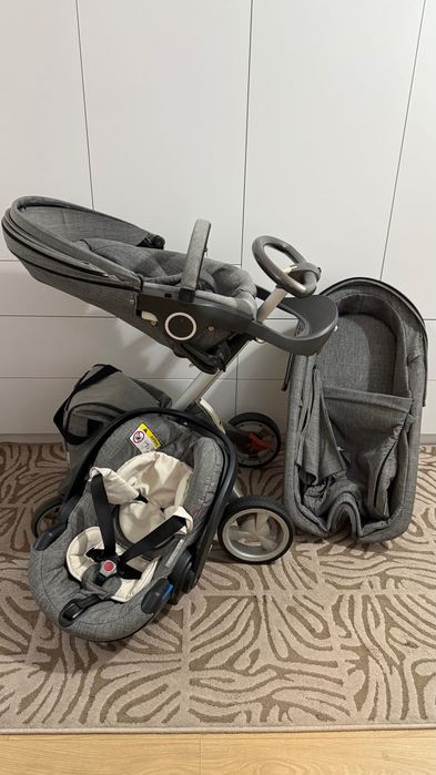 Cărucior 3 în 1 pentru copii Stokke