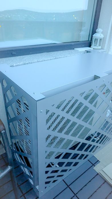 Решетка/куфар за външно тяло на климатик, два броя, 96ш/82в/51д