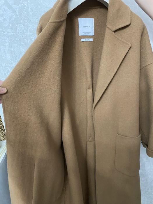 Mango пальто шерстенное