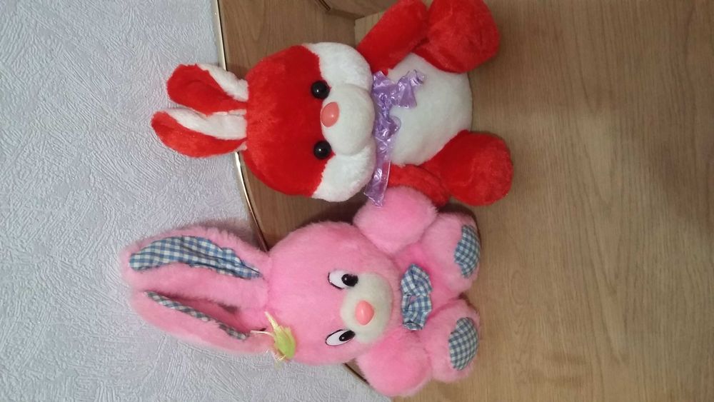 Игрушки мягкие .