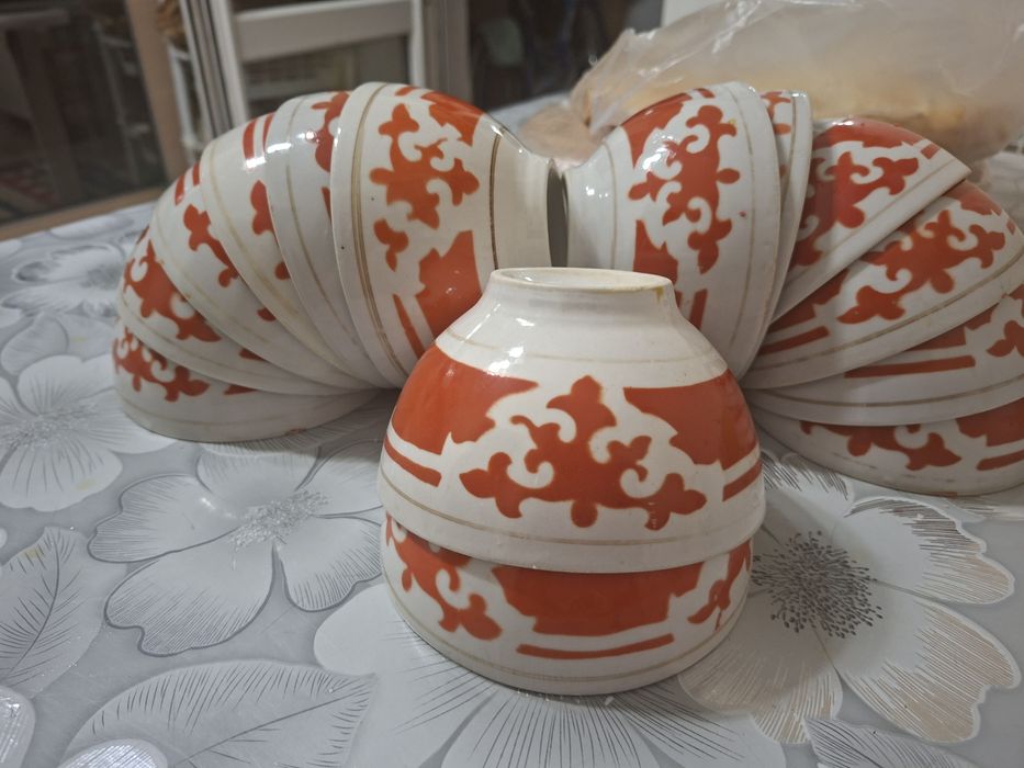 Советская посуда, пиалы