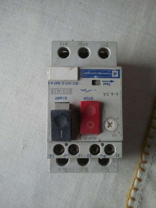 GV2M10 4-6.3A fabricat France