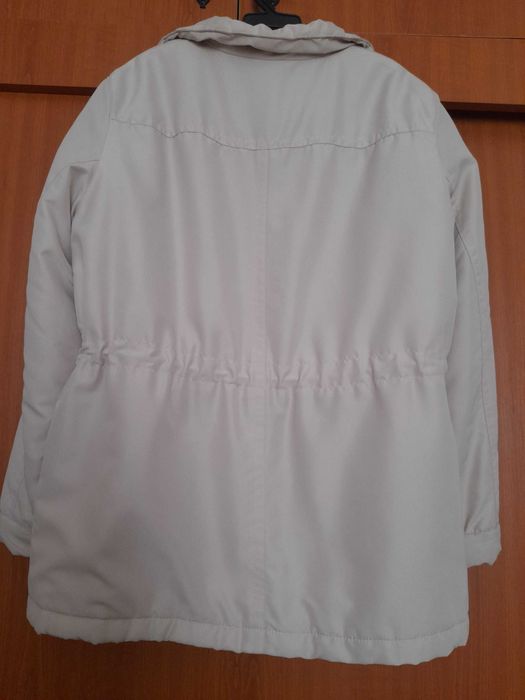 Hanorac bej talie ajustabila marimea XL