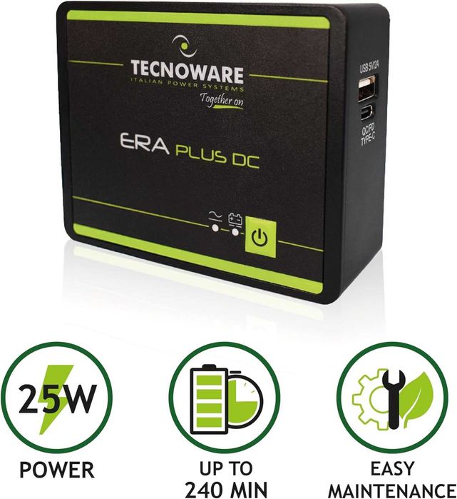 Tecnoware Power Systems Mini UPS ERA PLUS DC, мощност 25W