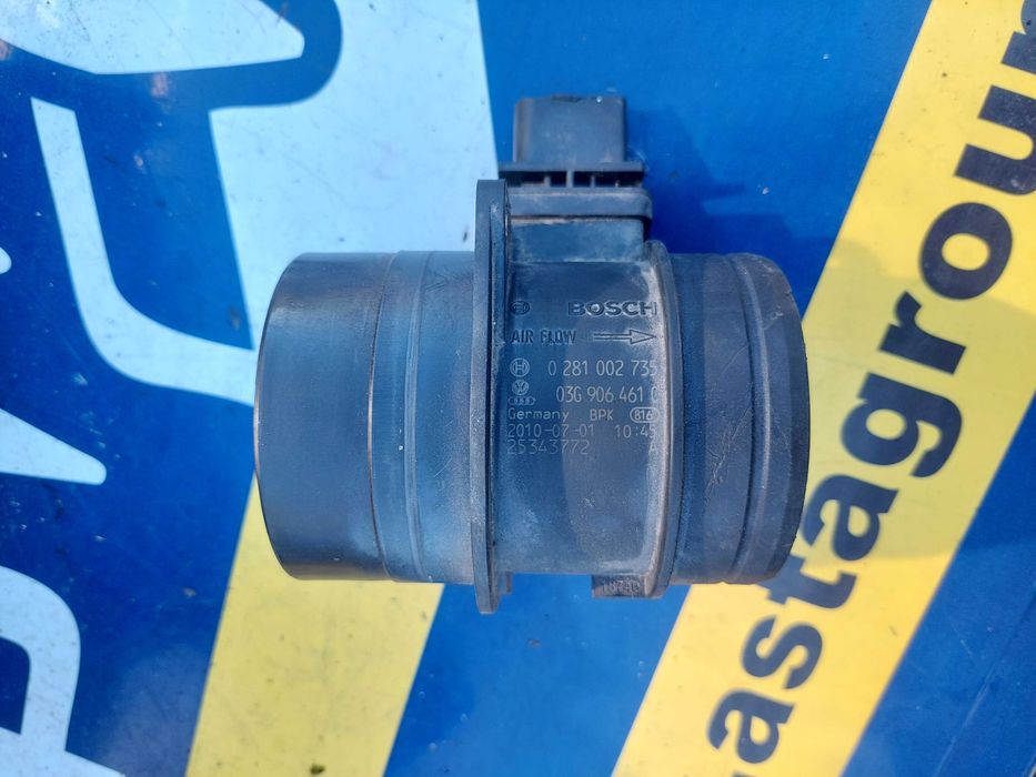Дебитомер въздух Bosch Audi A4 B8 2.0 TDI CAGA 143 к.с. – 03G 906 461 C / 0 281 002 735