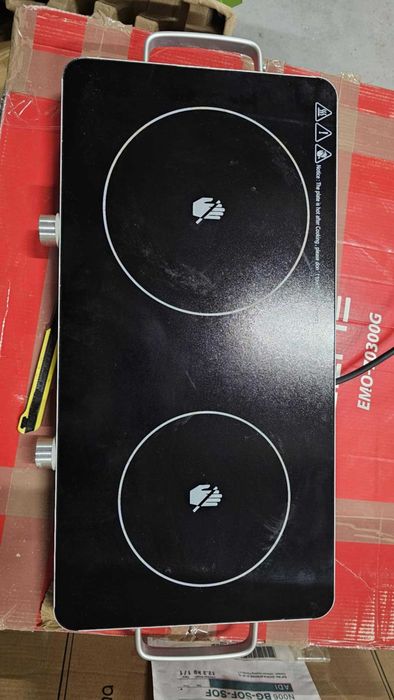 Двоен керамичен котлон Muhler MHP-2022IS, Мостра