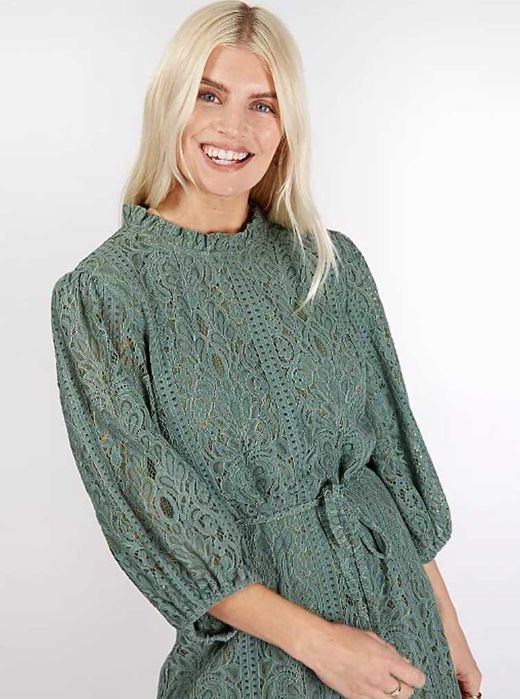 Rochie mini din dantela verde George Girls on Film marimea S