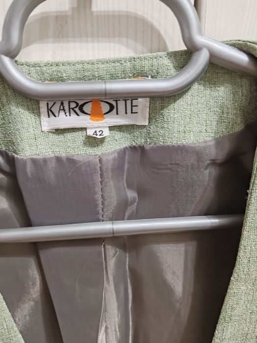 Sacou de dama verde fistic Karotte 42