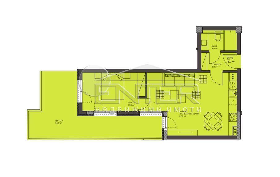 Продава се Двустаен апартамент в Варна, Левски - 93 кв.м за 1293 €/кв.м - Снимка #5
