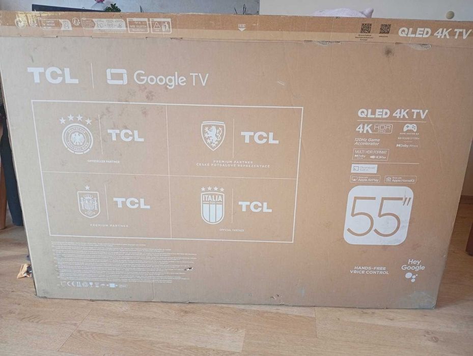 телевизор TCL 55 инча за части