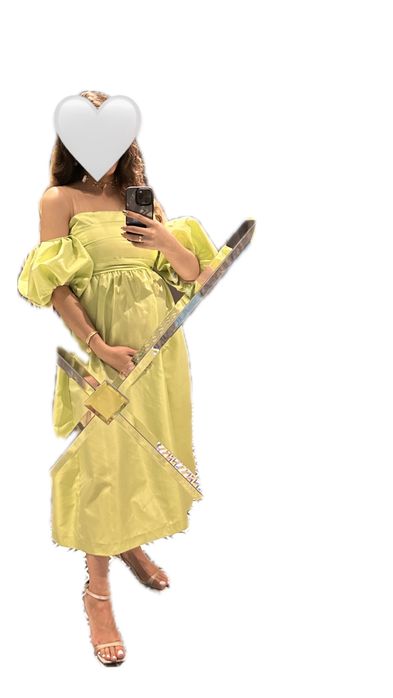 Платье миди под ZARA