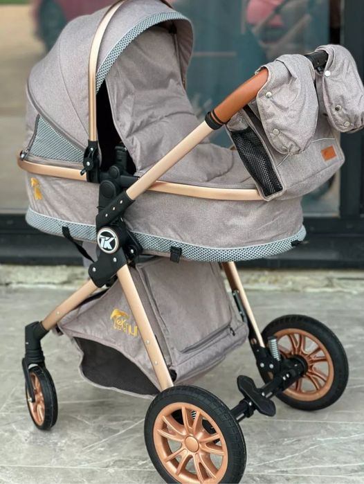 Детская коляска Teknum 3в1 люлька и автокресло