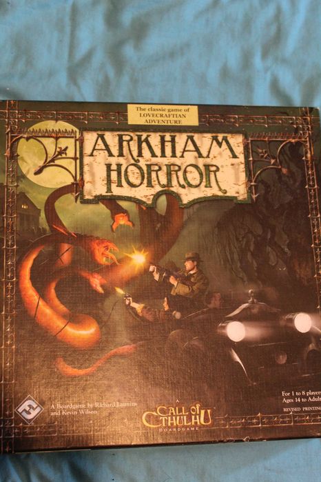 Arkham Horror 2nd/3rd editions, Eldritch Horror, 7 Wonders Duel