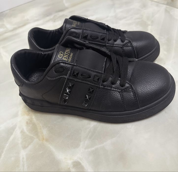 Кожаные кеды/ кроссовки