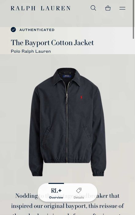 Polo Ralph Lauren BayportJacket яке XXL