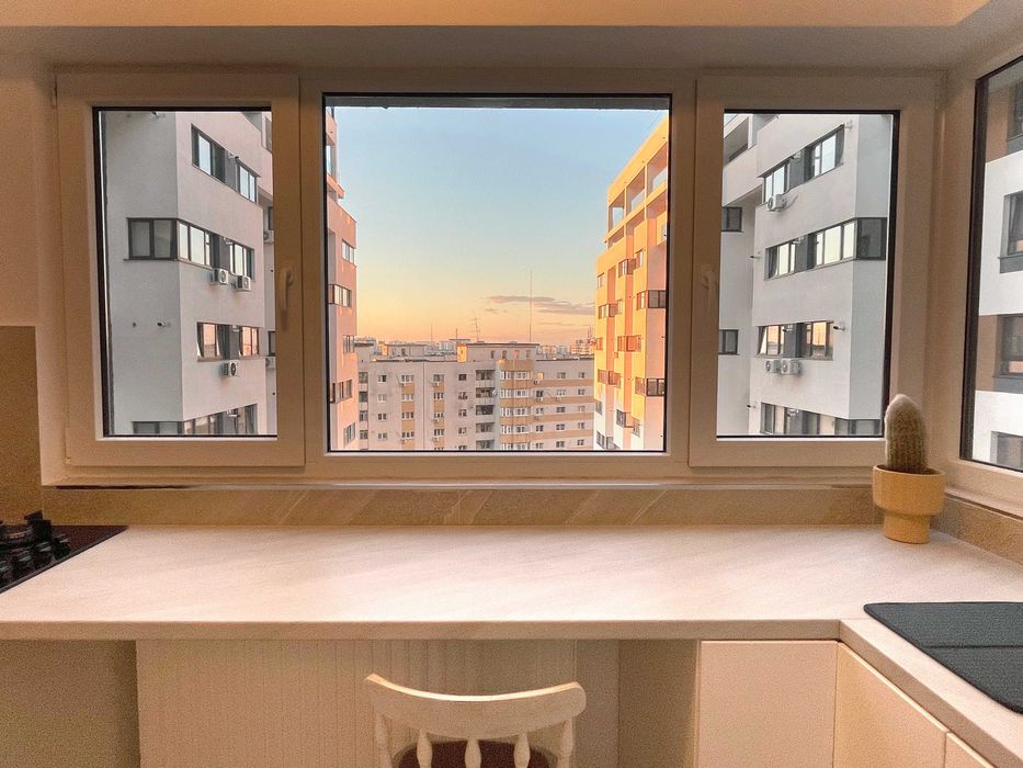 Inchiriere direct proprietar studio dublu loc de parcare bloc nou 40 mp Central Address Residence