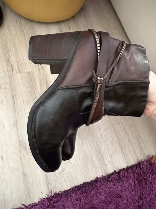 Botine piele naturala