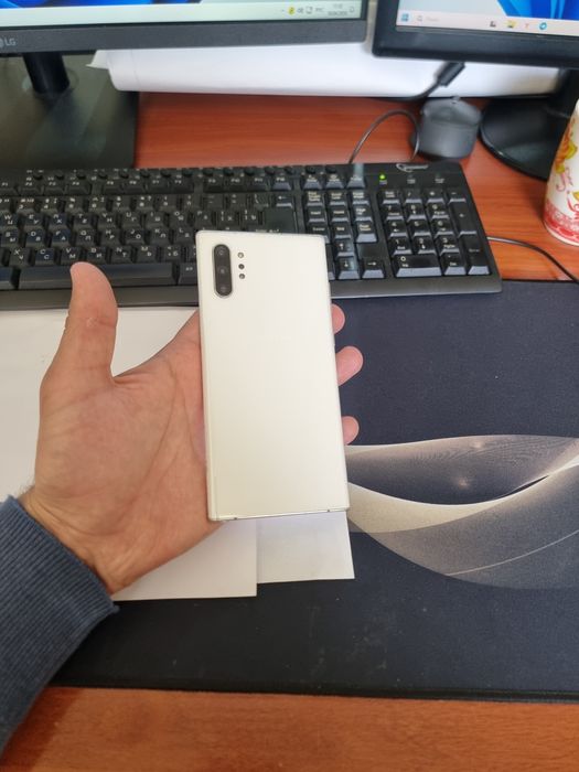 Samsung note 10+ 5G 12/256gb iwlawi zur aybi yuq tozza telefon
