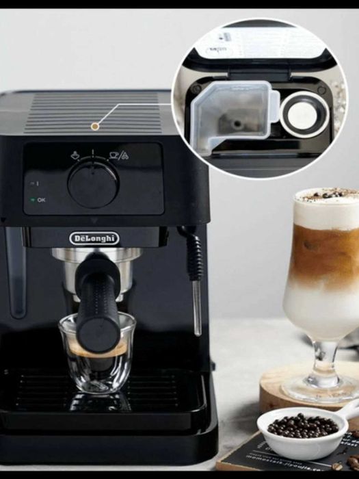 Кофемашина De'Longhi Stilosa EC235.BK приготовления эспрессо, капучино