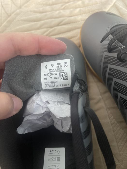 Кеды кроссовки сороконожки PUMA 35,5р