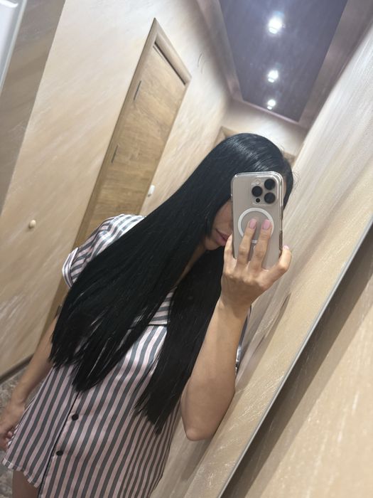 Висок клас Естествена коса  поддържана от ladies point