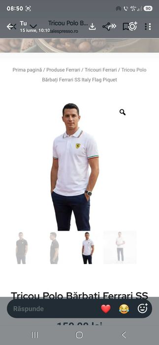 Vand imbracaminte Ferrari.Tricouri,Pantaloni treining,Sepci,Adidasi