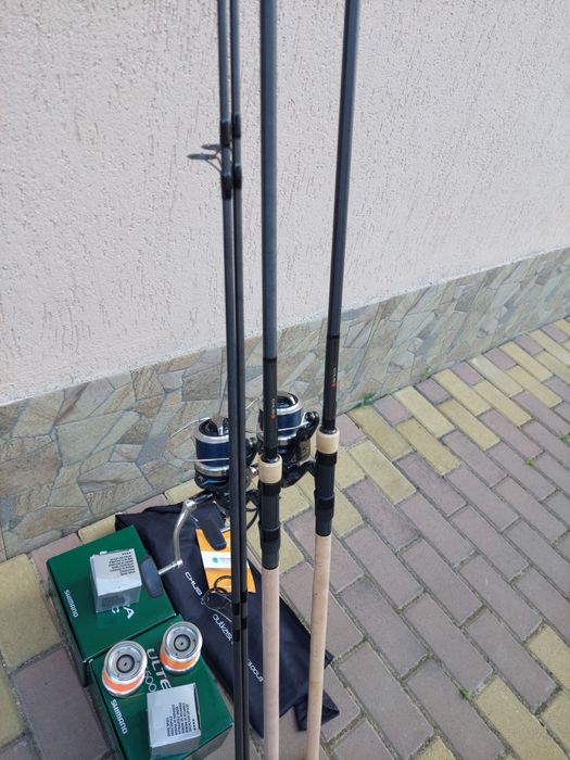 Seturi crap: sportex, free spirit, shimano, chub, daiwa