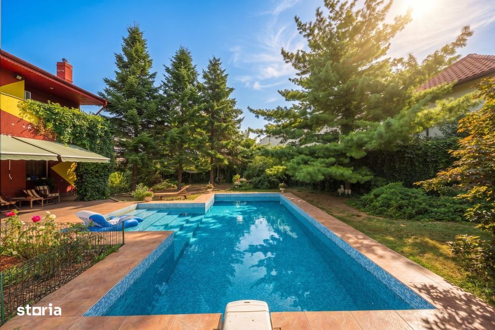 Fundeni, imobil S+P+1, 350mp utili, piscina,  2 garaje, 1.576mp teren!