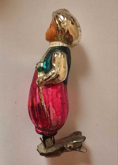 Винтажные советские ёлочные игрушки.