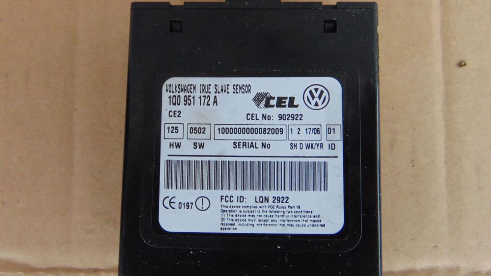 modul control VW Eos calculator senzor radar eos