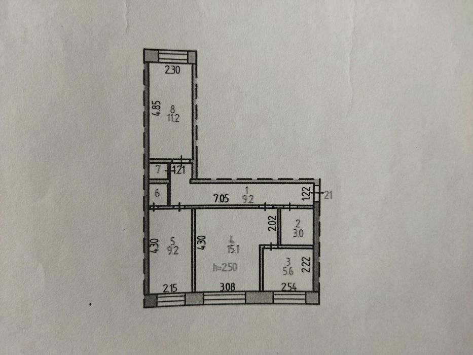 Продам 3х комн.кв.С ремонтом, частично меблирована