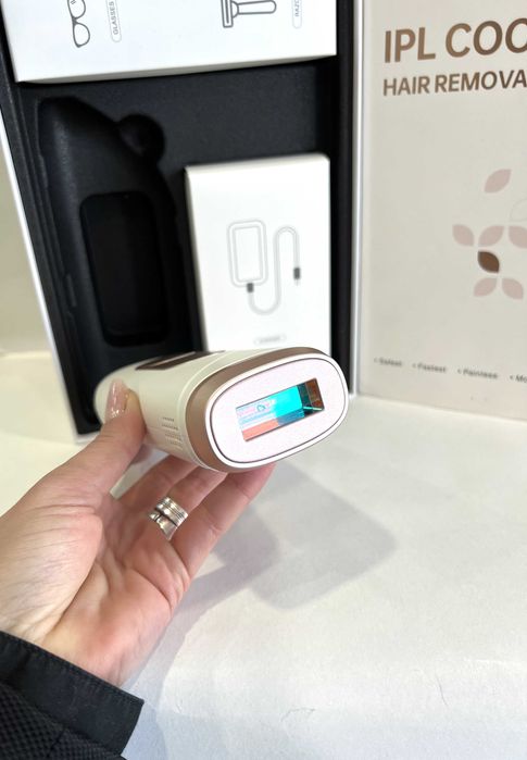 Epilator IPL Cooling Laser Hair Removal SKB-2008, NOU/Sigilat!