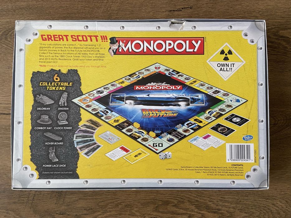 Monopoly Back to the Future 2015, NOU, ediție aniversară