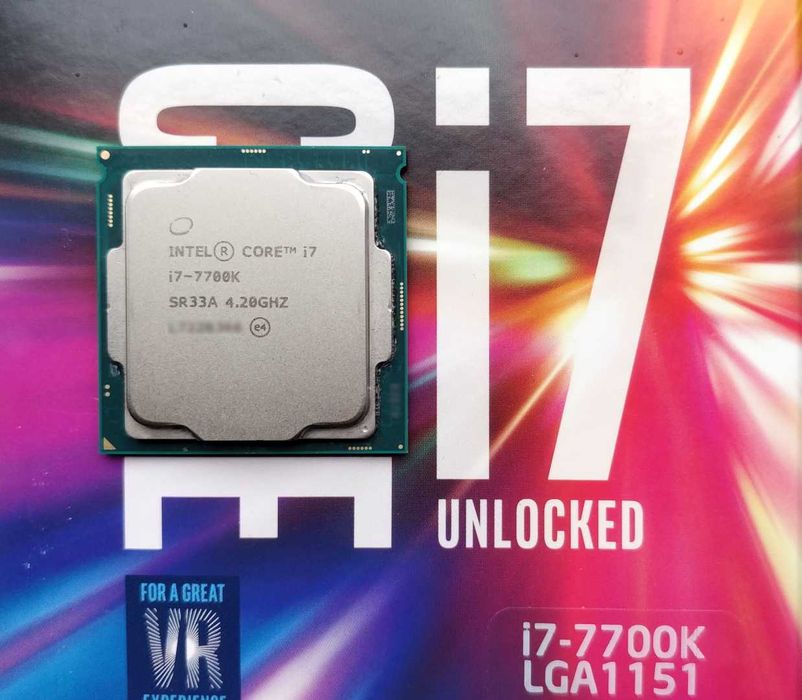 Intel Core i7-7700K (LGA1151 за Z270 Z170 H270 B250 H110 откл. множ.)