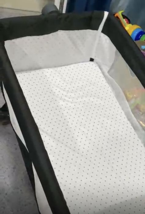 Детская приставная кроватка