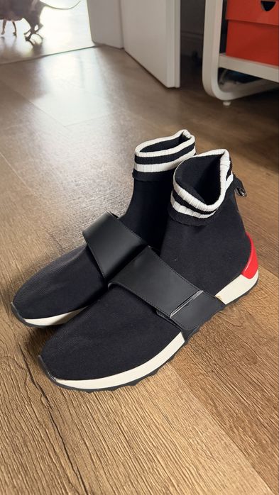 Sneakers Alberto Guardiani negri NOI – model șosetă
