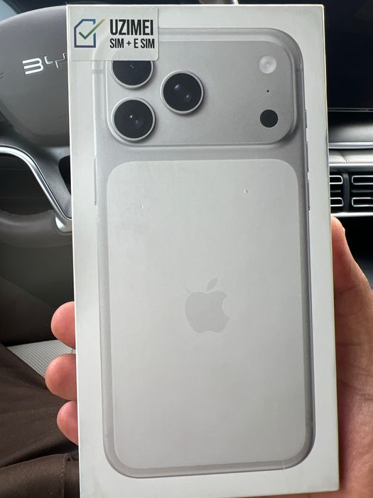 Apple 17 pro Max 512 Silver Sim Новый