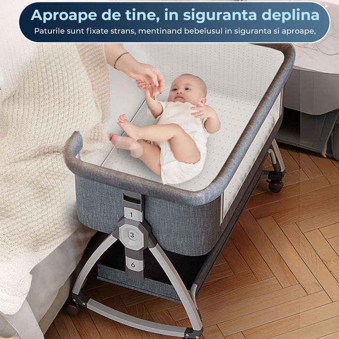 Многофункционално  6в1Бебешко  легло,кошара,люлка