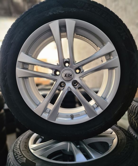 5x112 18 цола джанти TEC със зимни гуми 225/60R18 VW/AUDI/Mercedes/BMW