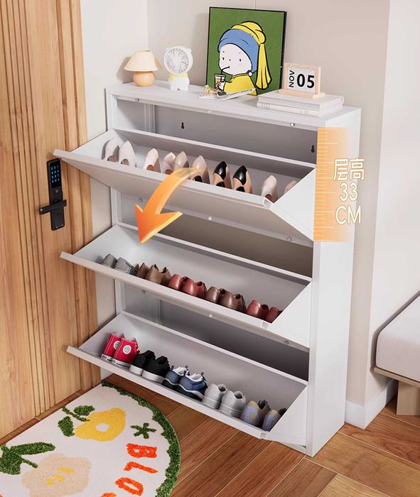 шкафчики для обуви / для прихожей / настенные и тонкие