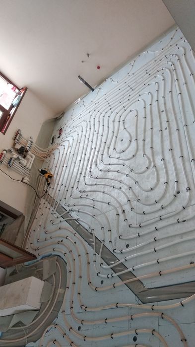 Водно Подово Отопление от 65лв. за кв. с материалите и труд