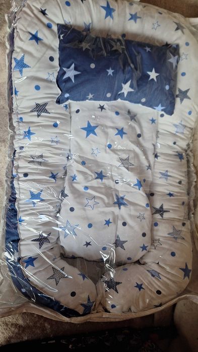 Бебешка кошара с балдахин