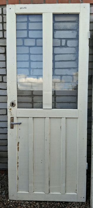 Двеное полотно остекленное