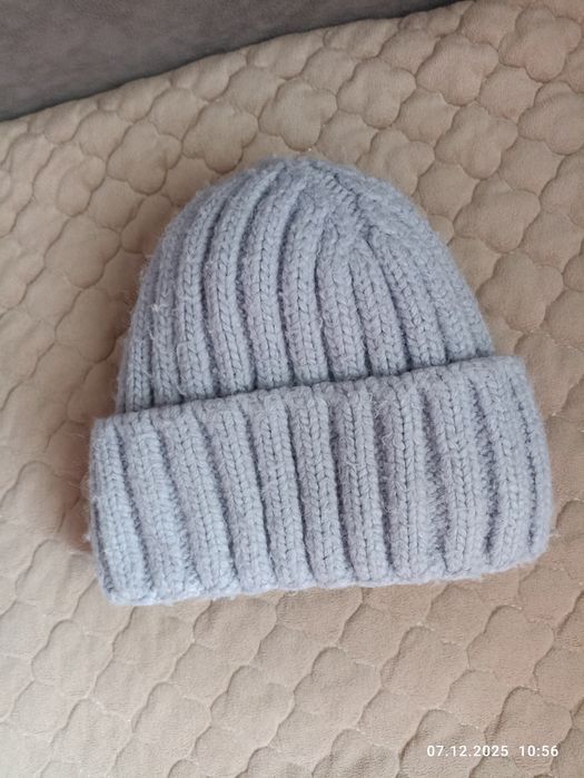 Комплект шапка и снуд на девочку - зима