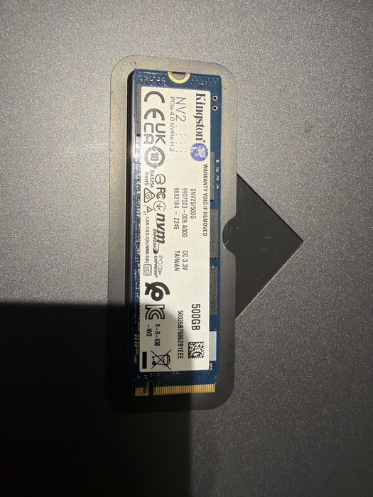 Б/У SSD диск Kingston 500gb gen3