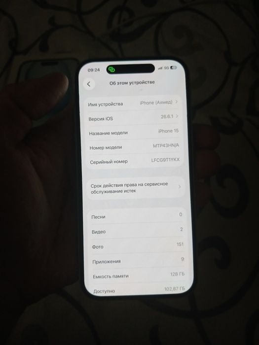 Продам айфон 15. 128