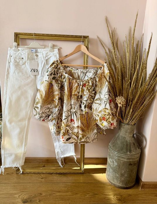 ZARA, H&M, ONLY Нови дамски дънки и тениски