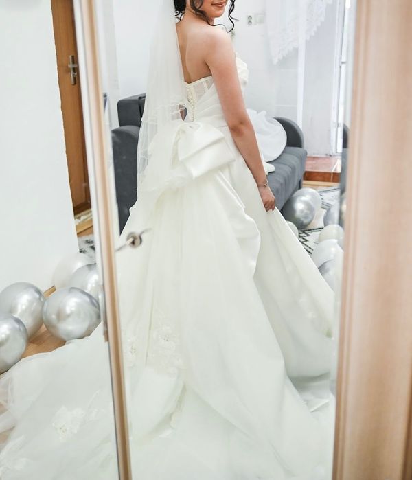 Rochie de mireasă Exclusive Bridal – Stil Prințesă din Tafta