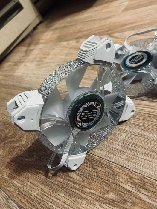 КУЛЛЕР RGB 3шт 6пин